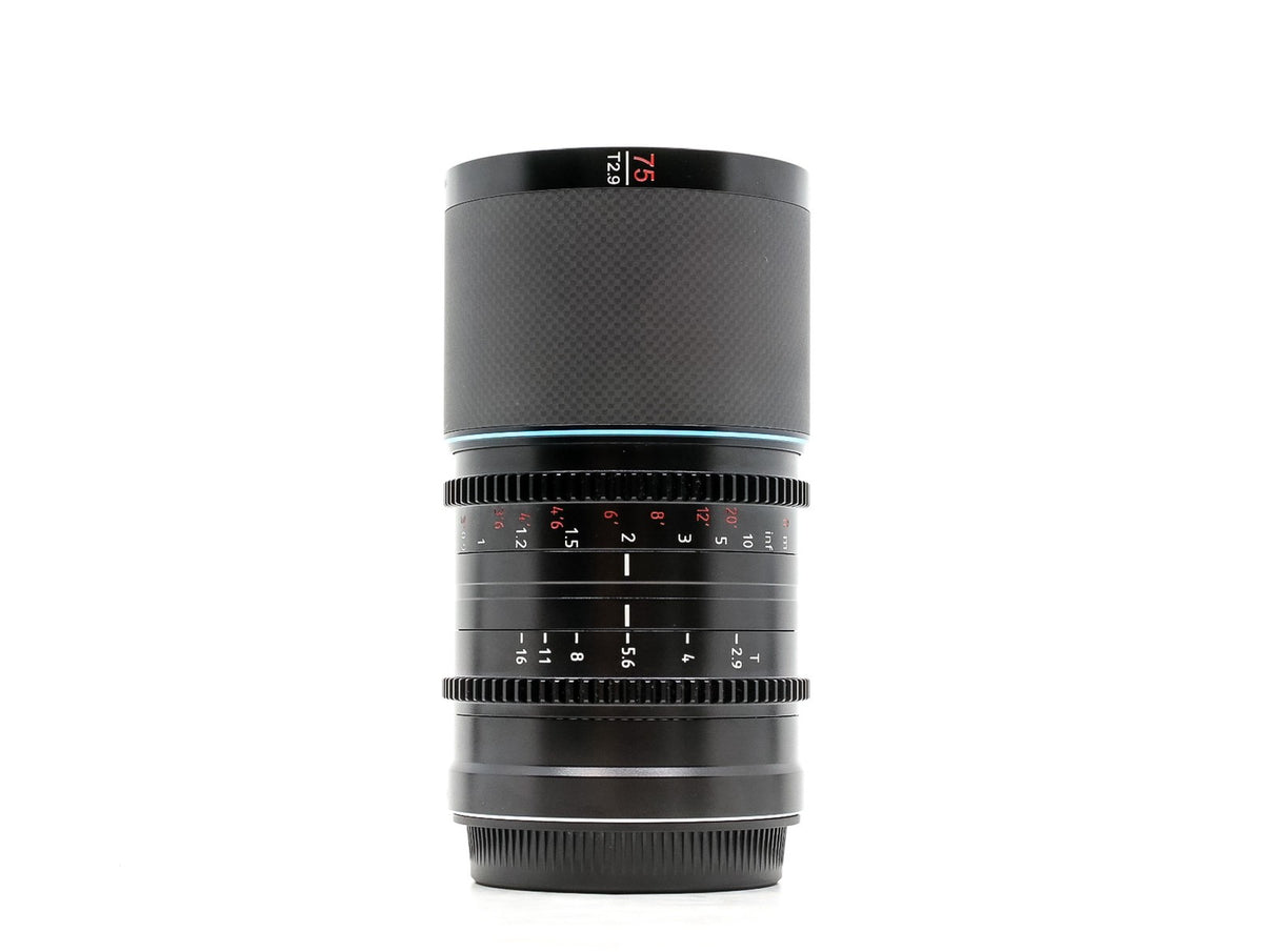 Sirui Saturn 75mm T2.9 1.6x Anamorphic [Neutral Flare] - L Fit · hoofdafbeelding