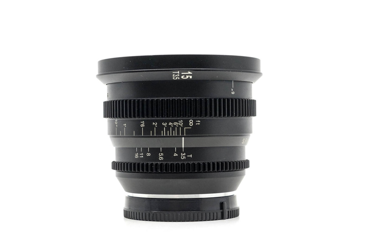 SLR Magic MicroPrime Cine 15mm T3.5 - Sony FE Fit · hoofdafbeelding