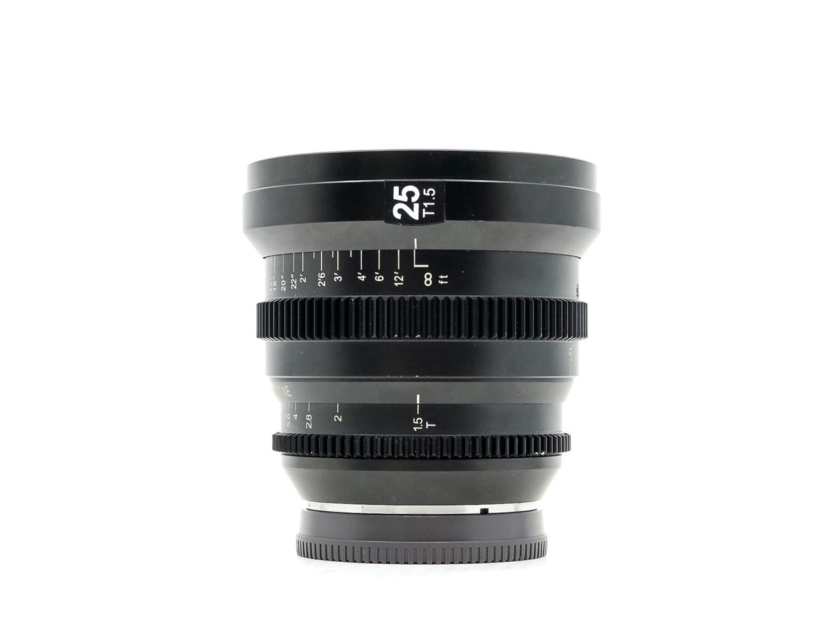 SLR Magic 25mm T1.5 MicroPrime Cine - Sony FE Fit · hoofdafbeelding