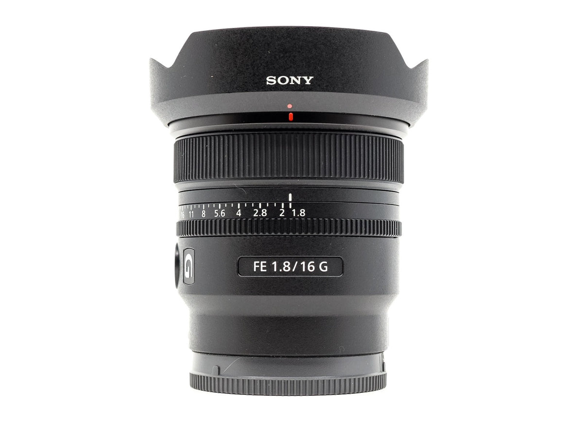 Sony FE 16mm f/1.8 G · hoofdafbeelding