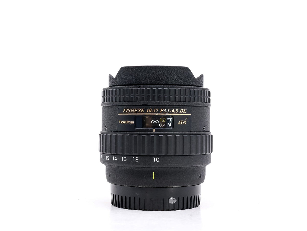 Tokina 10-17mm f/3.5-4.5 AT-X DX AF Fisheye - Nikon Fit · hoofdafbeelding