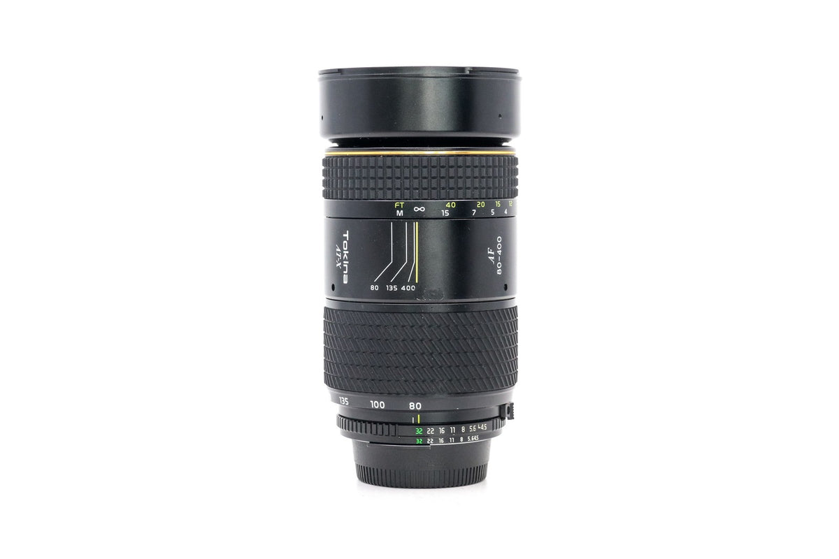 Tokina 80-400mm f/4.5-5.6 AT-X AF - Nikon Fit · hoofdafbeelding