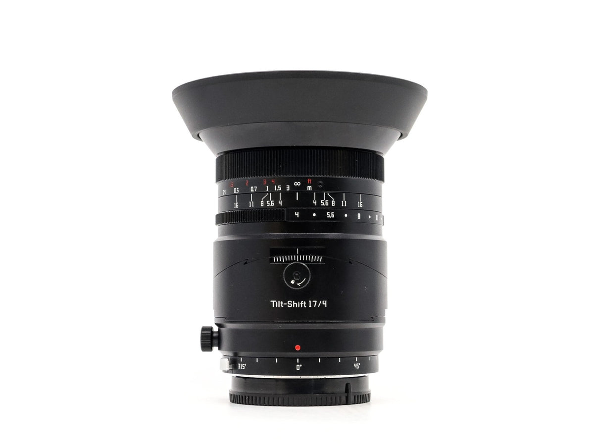 TTArtisan 17mm f/4 Tilt-Shift - Sony FE Fit · hoofdafbeelding
