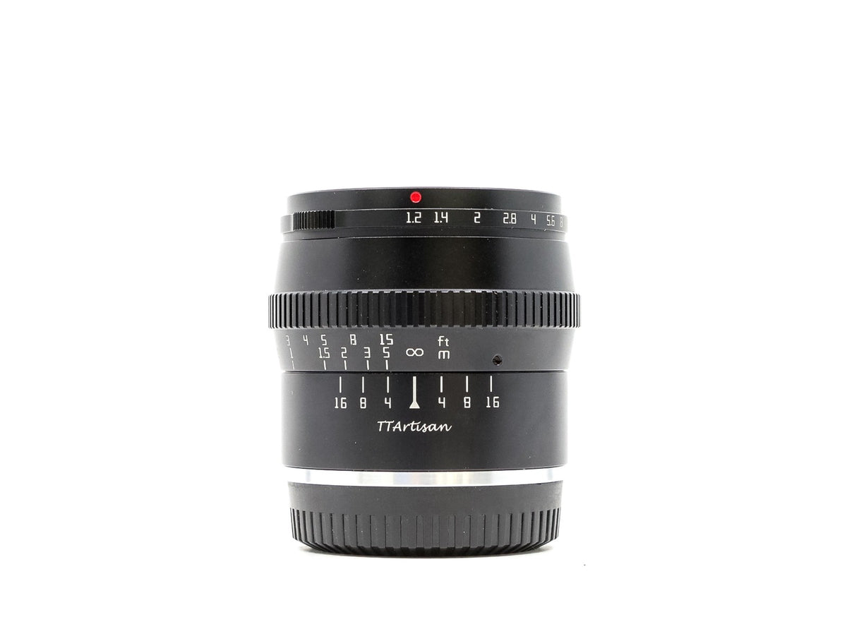 TTArtisan 50mm f/1.2 - Fujifilm X Fit · hoofdafbeelding