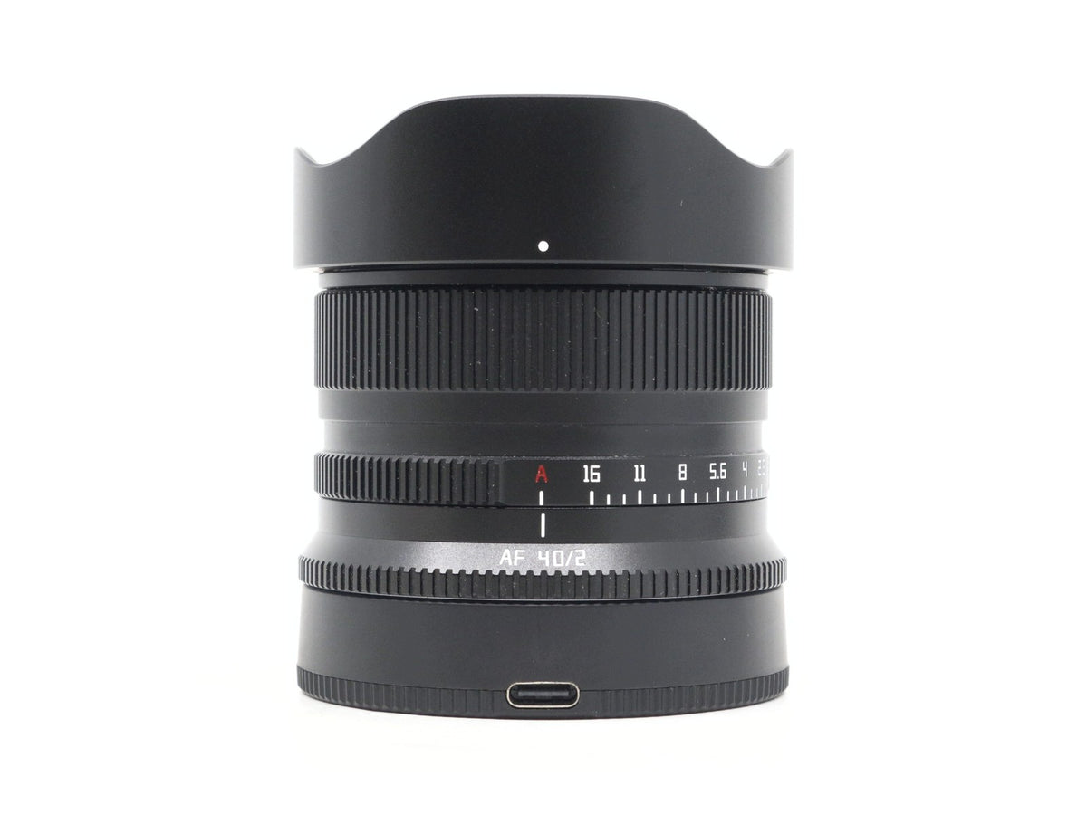 TTArtisan AF 40mm f/2 - Nikon Z Fit · hoofdafbeelding
