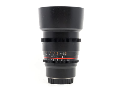 Samyang 85mm T1.5 AS UMC II Cine - Micro Four Thirds Geschikt
