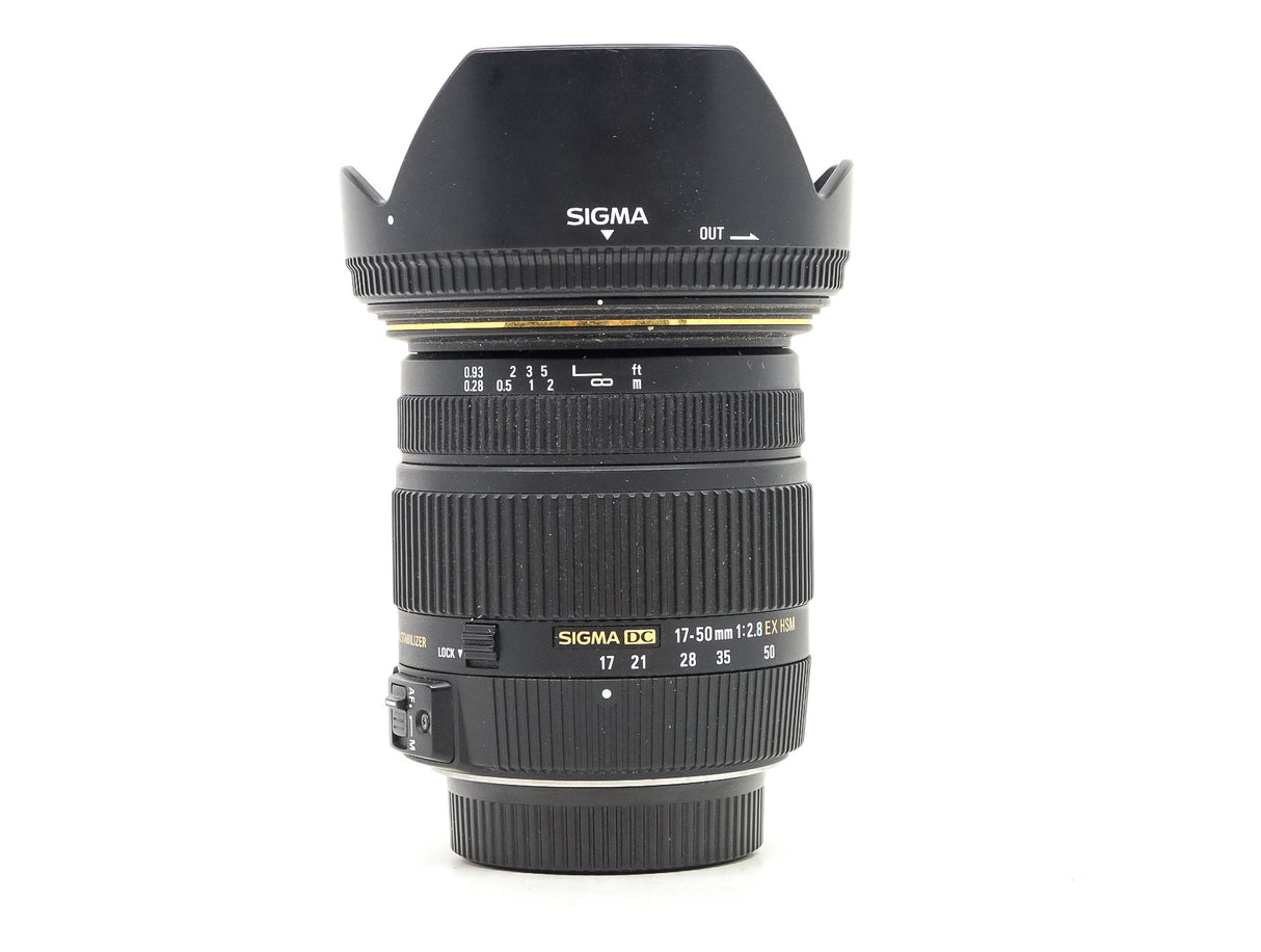 Sigma 17-50mm f/2.8 EX DC OS HSM - Nikon Fit