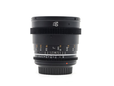 Samyang 50mm T1.5 Cine VDSLR MK2 - Geschikt voor Canon EF