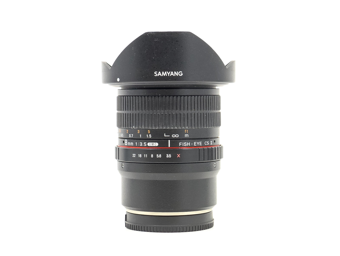 Samyang 8mm f/3.5 UMC CS II - Voor Fujifilm X · main image
