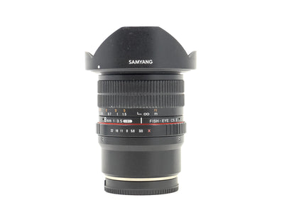 Samyang 8mm f/3.5 UMC CS II - Voor Fujifilm X