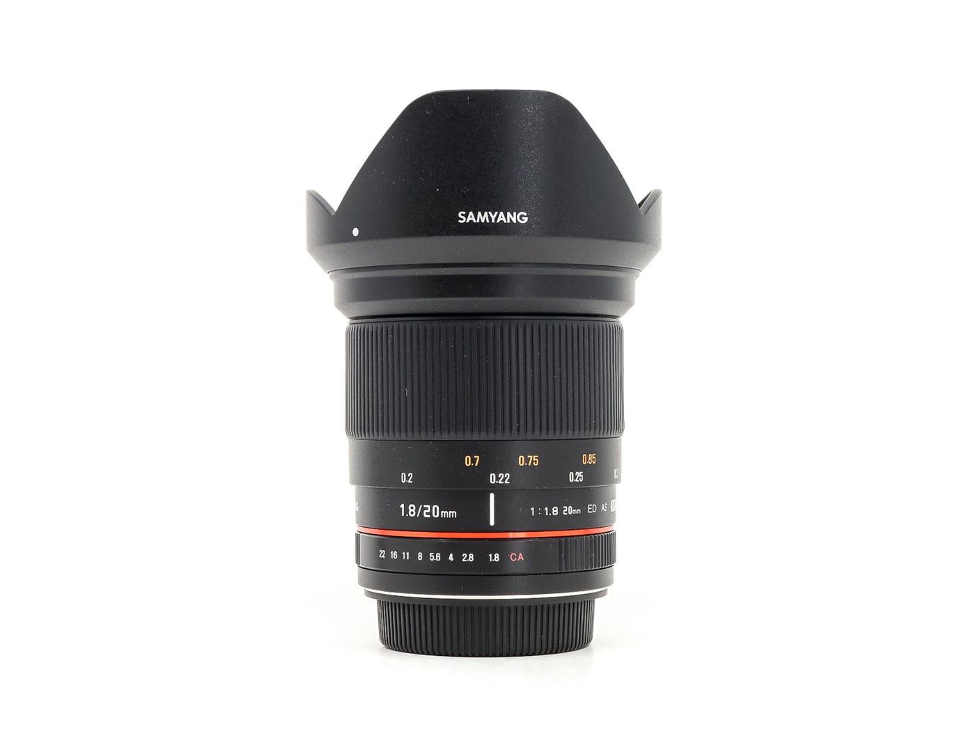 Samyang 20mm f/1.8 ED AS IF UMC - Geschikt voor Canon EF · main image