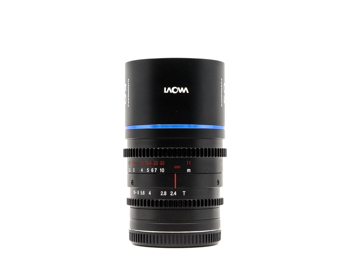 Venus Laowa 50mm T2.4 Nanomorph [Blue Flare] - Sony E Fit · hoofdafbeelding
