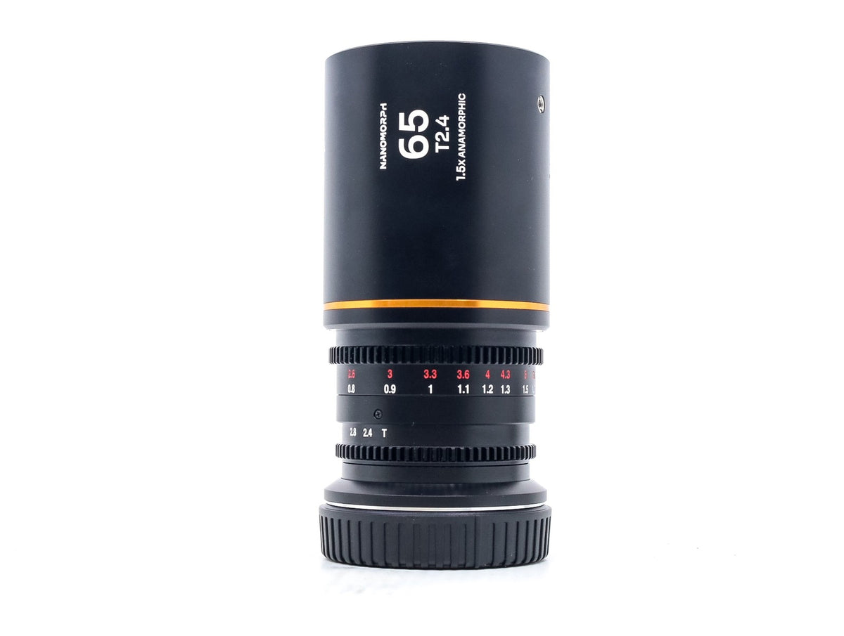 Venus Laowa 65mm T2.4 Nanomorph [Amber Flare] - Canon RF Fit · hoofdafbeelding