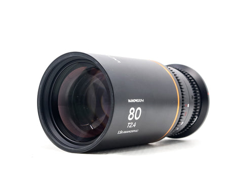 Venus Laowa 80mm T2.4 Nanomorph [Amber Flare] - Canon RF Fit