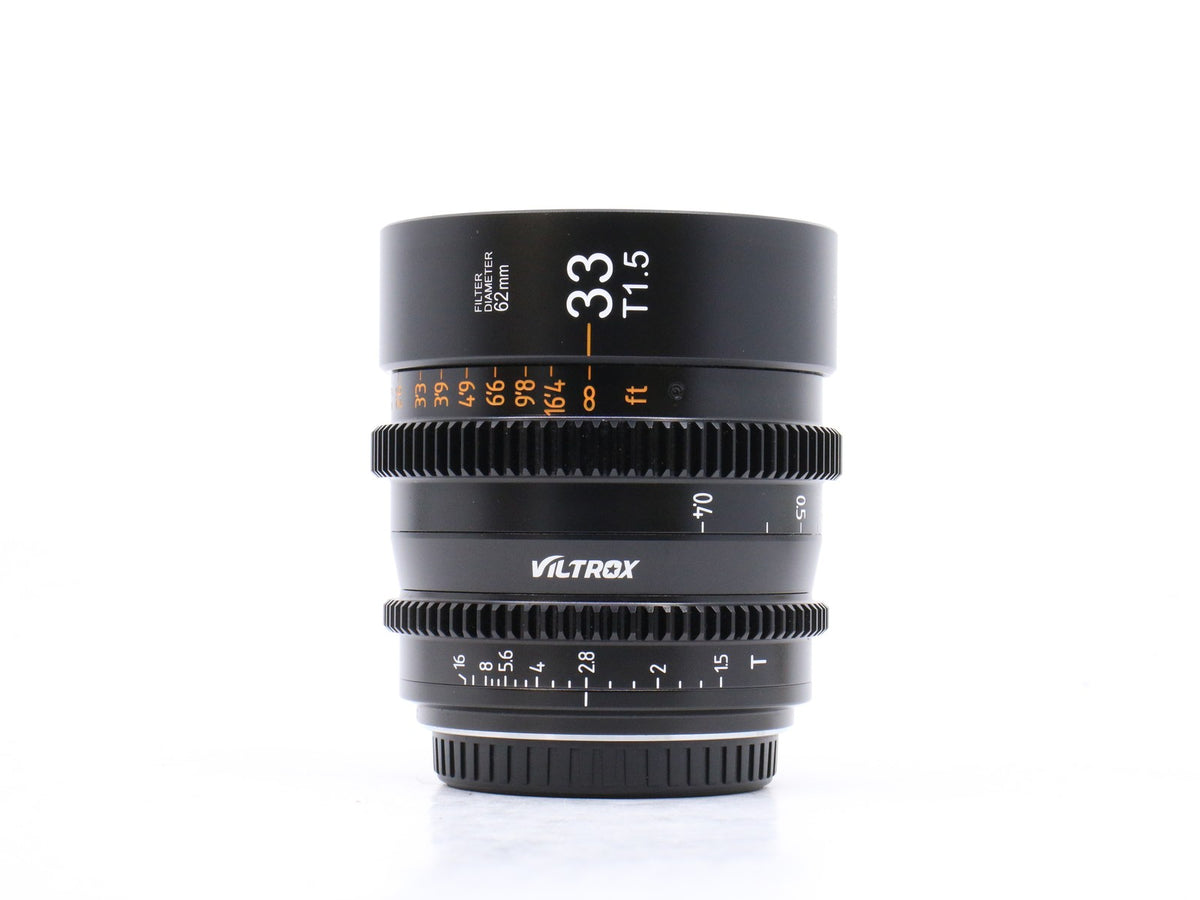 Viltrox 33mm T1.5 - Micro Four Thirds Fit · hoofdafbeelding