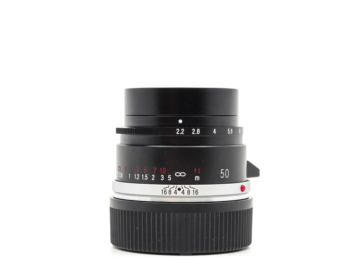 Voigtlander Color-Skopar 50mm f/2.2 - Leica M Fit · hoofdafbeelding