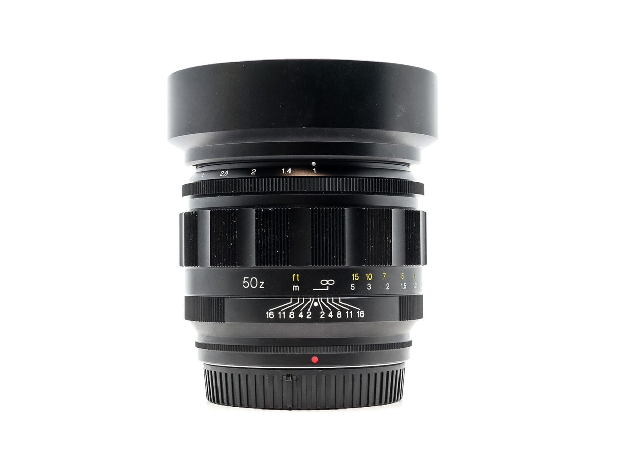 Voigtlander Nokton 50mm f/1.0 - Nikon Z Fit · hoofdafbeelding