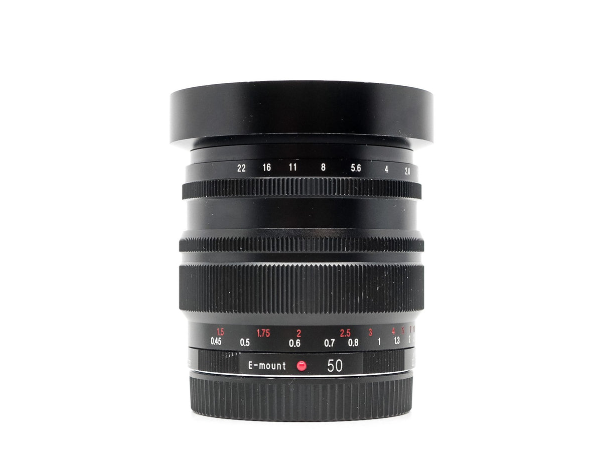 Voigtlander Nokton 50mm f/1.2 - Sony FE fit · hoofdafbeelding