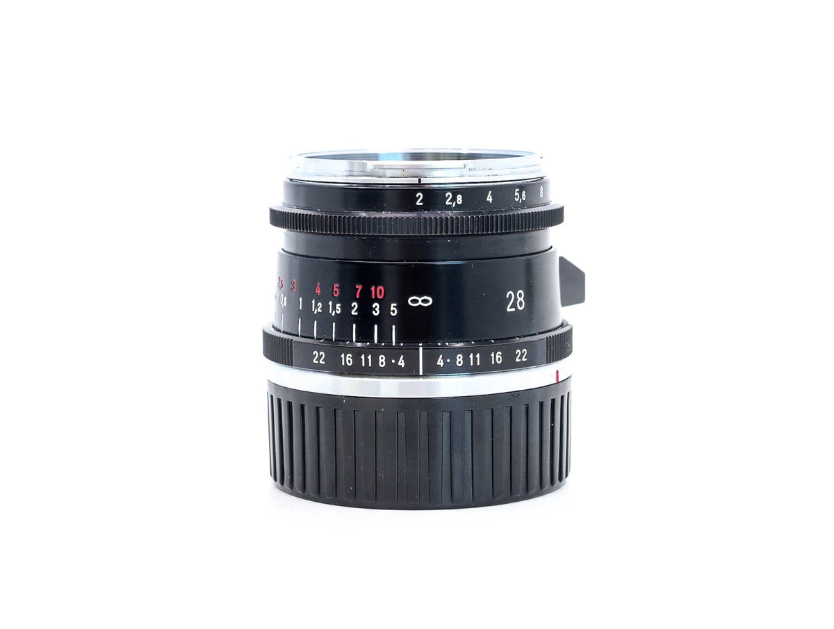 Voigtlander Ultron 28mm f/2 Aspherical VM Type II - Leica M Fit · hoofdafbeelding
