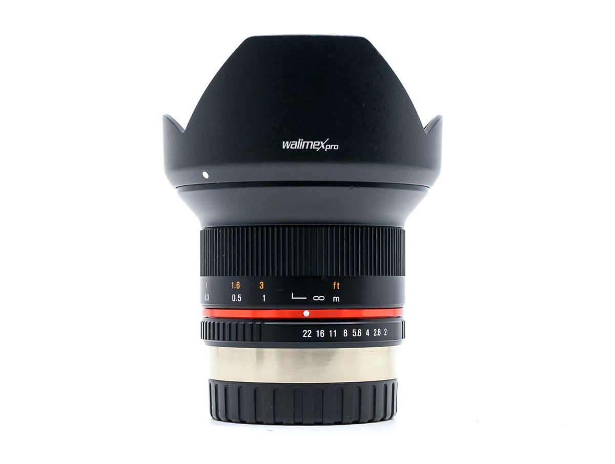 Walimex Pro 12mm f/2 NCS CS - Fujifilm X Fit · hoofdafbeelding