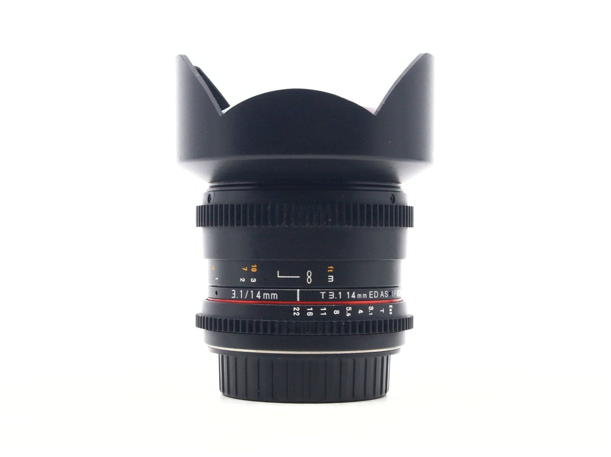 Walimex Pro 14mm T3.1 VDSLR - Canon EF Fit · hoofdafbeelding