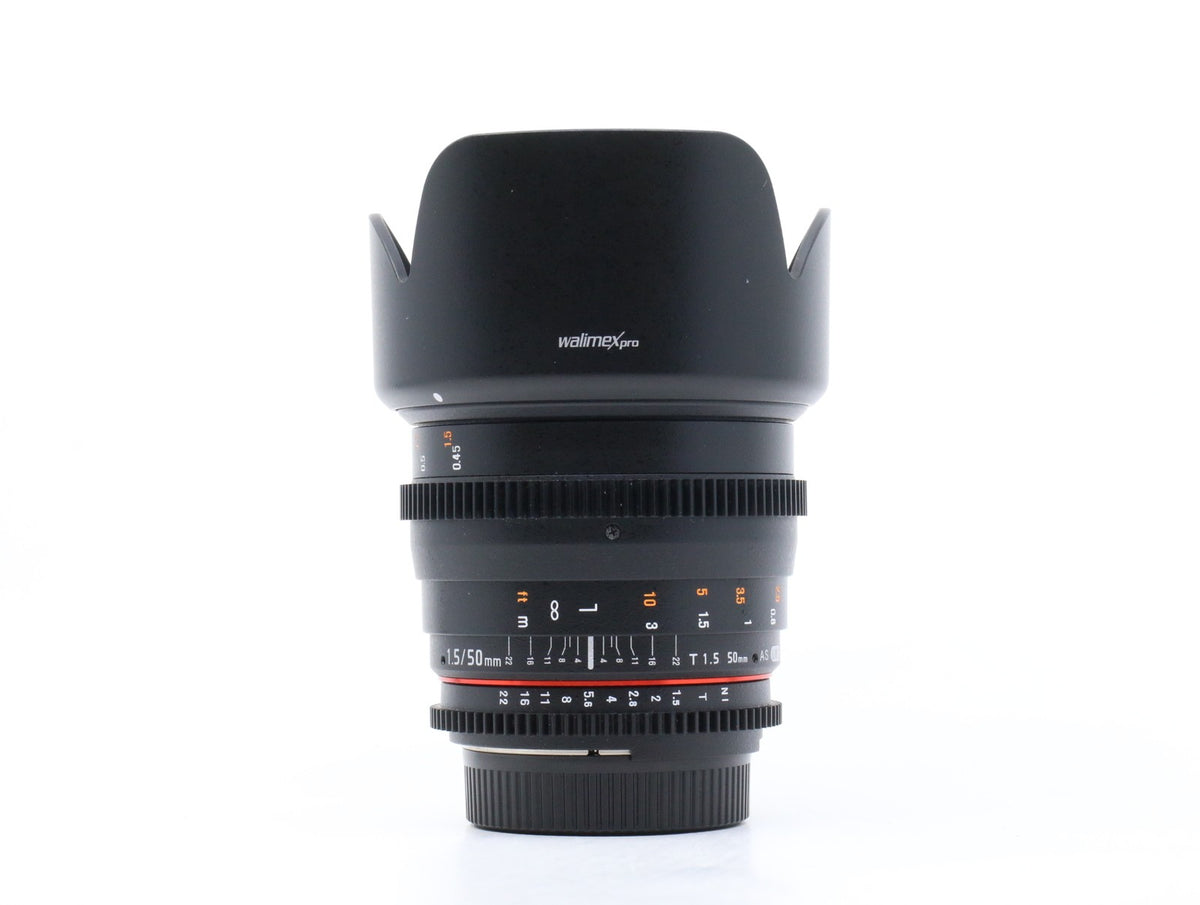 Walimex Pro 50mm T1.5 AS UMC - Nikon Fit · hoofdafbeelding