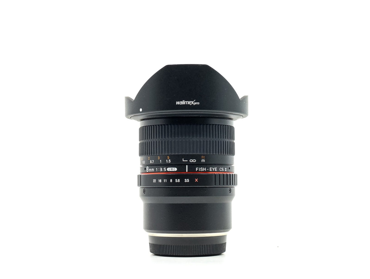 Walimex Pro 8mm F/3.5 UMC CS II - Fujifilm X Fit · hoofdafbeelding