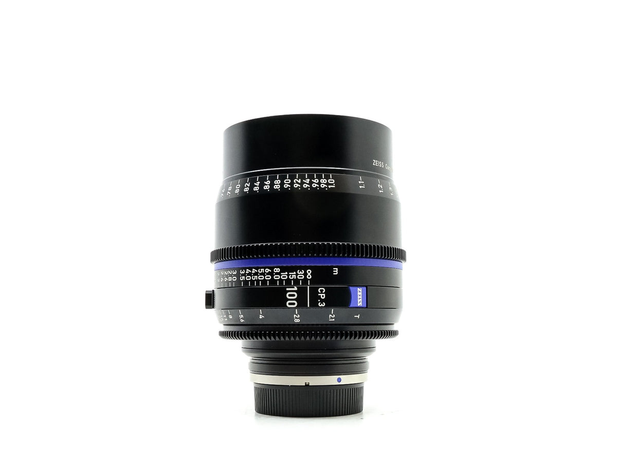 ZEISS CP.3 100mm T2.1 - Canon EF fit · hoofdafbeelding