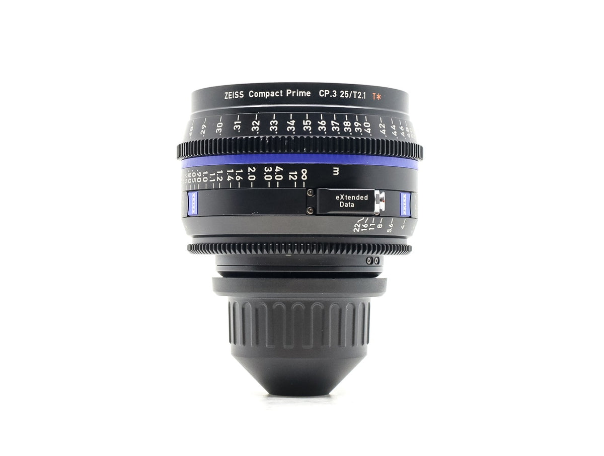 ZEISS CP.3 XD 25mm T2.1 - PL Fit · hoofdafbeelding
