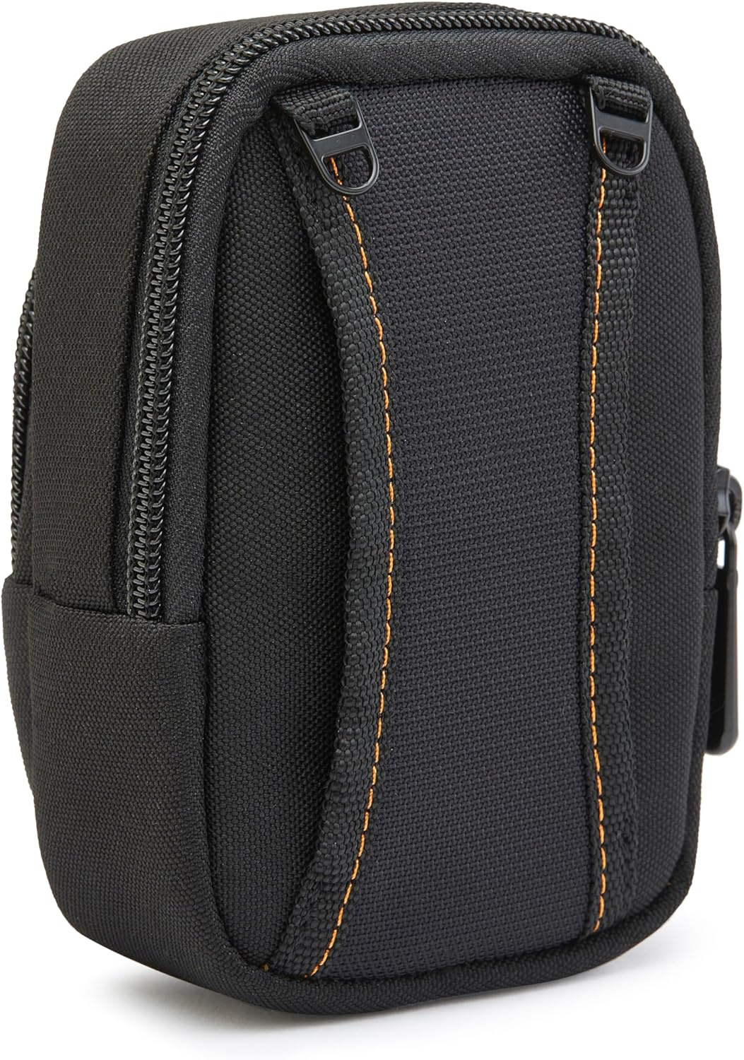 Camerashop Bolsa de cámara para cámaras compactas, tamaño mediano, Sólido, Negro, 12.7L x 8.1W x 5.1H centímetros