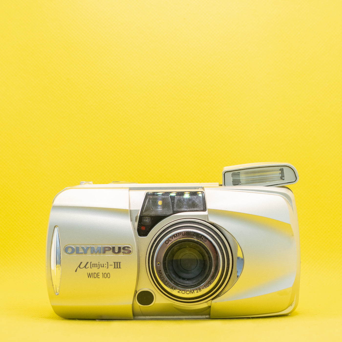 Olympus MJU III Wide 80 - Premium Olympus Mint 35mm Filmcamera · hoofdafbeelding