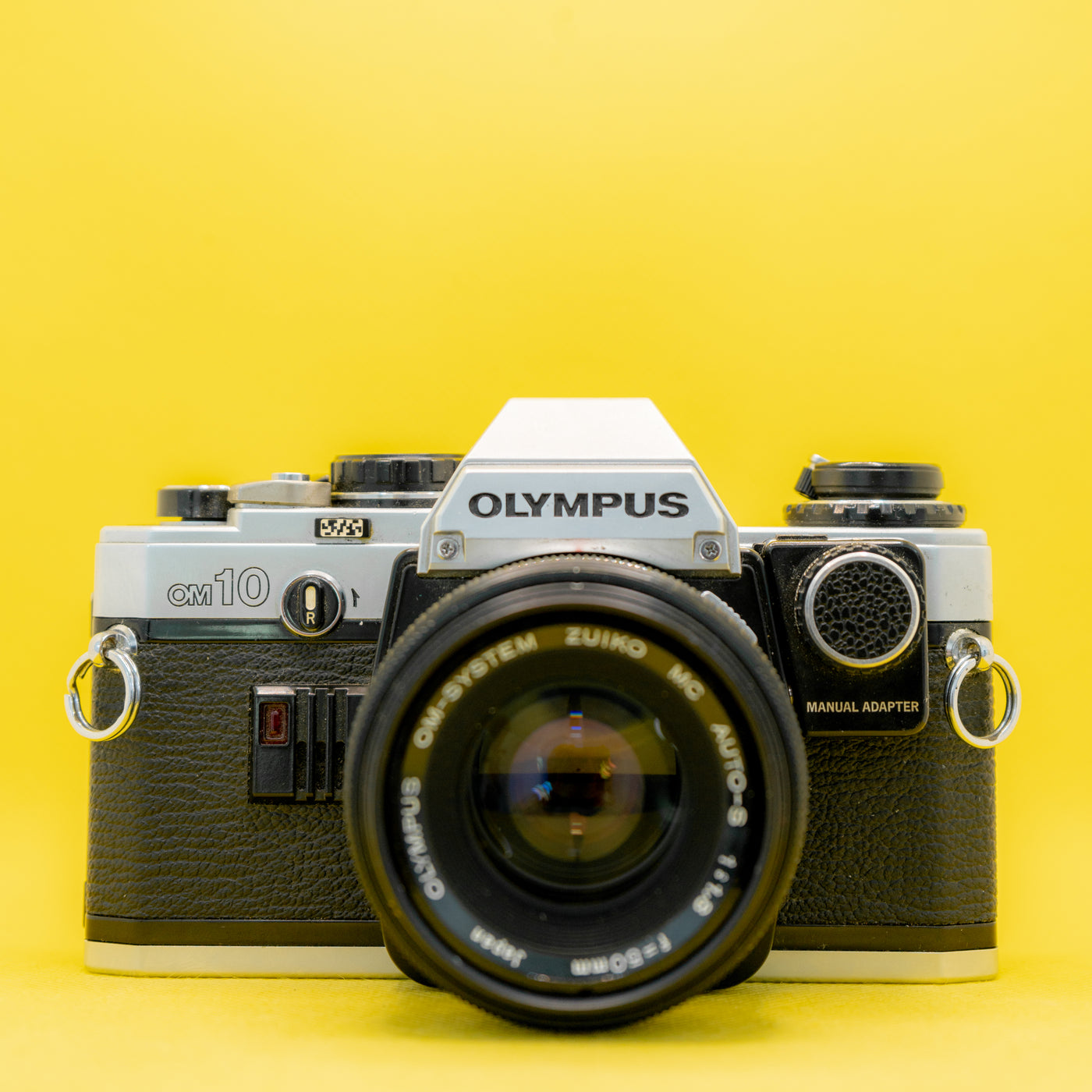 Olympus OM10 + Zuiko 50mm 1.8 - 35mm SLR Vintage Filmcamera - Geen Handmatige Adapter inbegrepen * · hoofdafbeelding