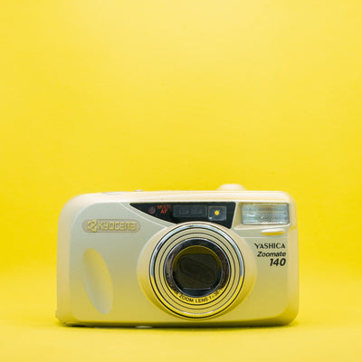 Yashica Zoomate 140 (Kyocera Premium Versie) - Compacte 35mm Filmcamera
