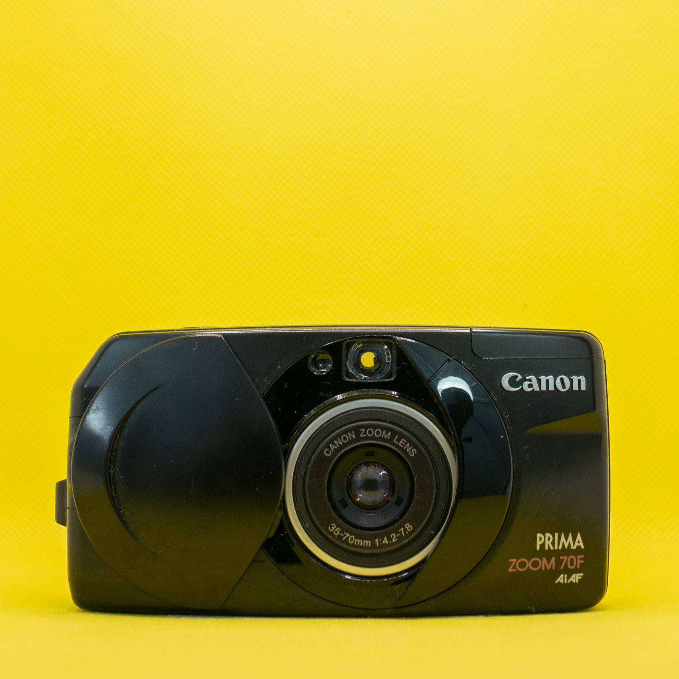 Canon Prima Zoom 70F - 35mm Filmcamera · hoofdafbeelding